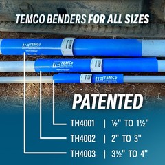 TEMCo TH4001 Conduit Heat Blanket Bender 1/2″ – 1 1/2″ PVC