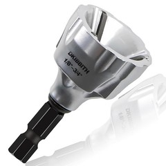 Ergonomic Heavy-Duty Chamfer Tool with Tungsten Blades for Metal & PVC 1/8″-3/4″
