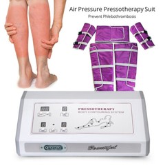 Air Pressure Pressotherapy Device Lymphatic Drainage Slimming Suit Body Massager