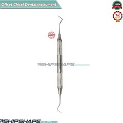 Dental Offset Enamel Chisel Surgical Hatchet Periodontal Gingival Cavity Cutting