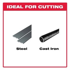 10 In. X 3/32 In. X 5/8 In. Metal Cut-Off Disc