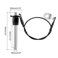 304 Stainless Steel Quick Release Pin 0.24 Inch6mm Diameter Ball Locking Pin …