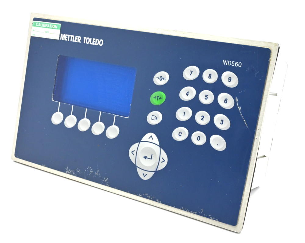 Mettler Toledo Model IND560 Panel Weighing Terminal, Tested.