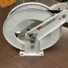 Samson Reel Master 504 Series Heavy Duty Hose Reel w/ Hose Good Working Unit