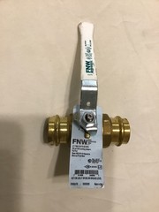 FNW ProPress 1 in. Press Lead Free Bronze Ball Valve Mod: FNWX432G. Size: 1”.