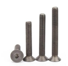 Titanium Hex Socket Bolt Countersunk Flat Head Screws M3 M4 M5 M6