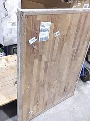 Global Industrial 48 x 36 x in. Thick Birch Butcher Block Square Edge Work Bench