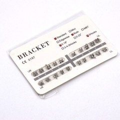 Dental Orthodontic Metal Brackets Braces .022 Hooks 345 Mini/Standard MBT/Roth