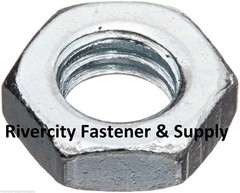 M2-0.4 Steel Hex Nuts M2x0.4 Nut 2mm x .4 Coarse Thread Zinc Plated