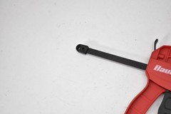 Bauer Heavy Duty Ratcheting Bar Clamp Quick Grip 24 Inch Red Black Hand Tool