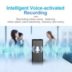 Ultra-Thin Tiny Mini Voice Recorder 4-32GB Sound Activated Digtal Professional