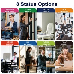 Office Privacy Door Signs 8 Options Do Not Disturb In A Meeting Therapist