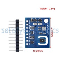 ENS160+AHT21 CARBON Dioxide CO2 eCO2 Air Quality Temperature Humidity Sensor