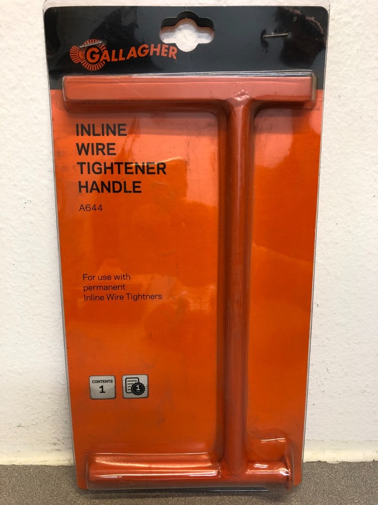 Gallagher A644 Wire Tightener Handle Orange