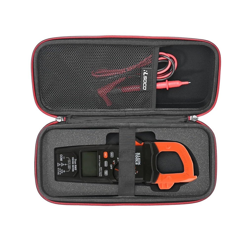 Hard Carrying Case For Klein Tools Cl700 Cl800 Cl710 Cl810 Digital Meters