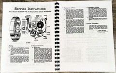 Maytag Multi Motor Service Repair Overhaul Manual 82 92 B 31 33 G 11 Parts +More