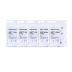 10Bags Dental Orthodontic Buccal Tube Convert Weldable Roth 0.022″ U1 L1 4pcs/pk