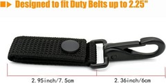 2 Pack Key Holder with MOLLE Strap for 2″ & 2.25″ Duty Belts – Secure & Reliable