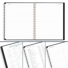 AT-A-GLANCE 2026 Planner, Weekly & Monthly, 8.5″ x 11″, Large, Black, Black