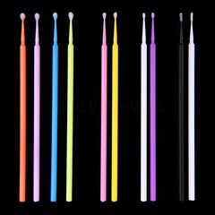 Micro Brushes Applicators Microbrush Dental (Regular,Fine,Super Fine) 10 colors