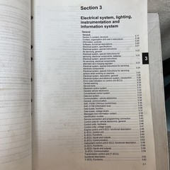 VOLVO A35D Electrical Portion of Service REPAIR OVERHAUL MANUAL BOOK