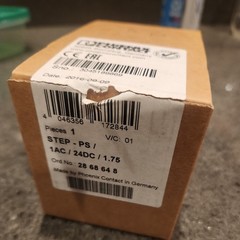 Phoenix Contact STEP-PS/1AC/24DC/1.75 Power Supply 2868648 – New Without Box