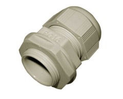 100 Pcs, Off-White PG16 10-14mm Waterproof Cable Gland, Cord Grip (NOS)