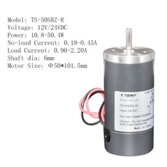 DC 12V 24V DC Motor High Speed Large Torque 2000-5000rpm Shaft 5mm 6mm 8mm