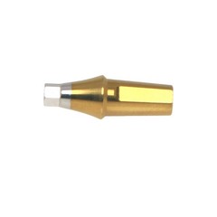 Titanium straight abutment Hiossen Osstem Mini D Ø4. 5 Hex Abutment Ti Grade TS