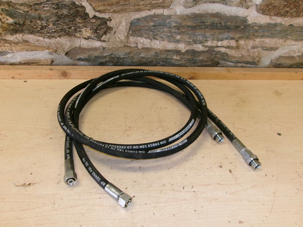 JCT Auger drive replacement hydraulic hoses