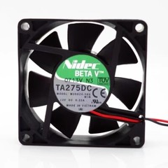 Nidec M35624-58G 7025 DC12V 0.22 7CM 2-Wire Silent Cooling Fan