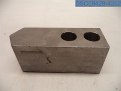 H&R MFG: Soft Jaw, HR-82-2.0, 1.5mm, Width=1 3/4″, Height=2″, Overall Length=5″