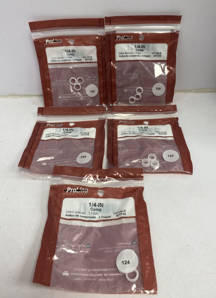 Proline Series 1/4” Comp CP-1NLB – Lot of 5