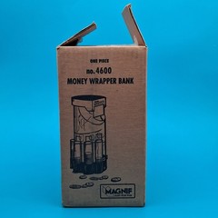Money Wrapper Sorter Motorized Coin Bank Magnif 1994 Tested & Working