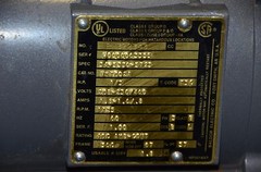 Baldor VM7002A Explosion Proof Motor 1/3 HP 1725 RPM 56C 208-230/460V 3PH 60HZ