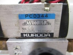 Kuroda PCD-344 Pneumatic Solenoid Valve 0.2-0.8-MPa Parker PCD344