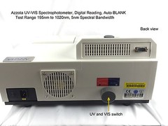 Azzota ® SM1000 5nm Uv-vis Spectrophotometer, Wavelength Range: 195-1020 nm