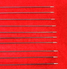15pc-Hysteroscopy Bipolar/Monopolar Cutting Loop Electrodes 4mmx280mm Reusable