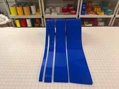 Blue Reflective Tape 3M 3430 EGP (1″, 2″, 4″, 6″) Air Backed Micro Prismatic