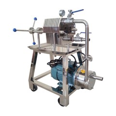 220V FT-150 Stainless Steel Filter Press Filter Slag Machine Plate and Frame