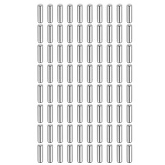 80Pcs 3 mm x 12 mm Dowel Pins 316L Stainless Steel Shelf Support Peg Pin