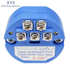 4-20MA 0-10V Temperature Sensor Transmitter Module PT100 Transmitter Module
