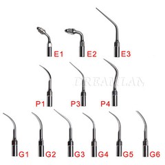 5 Dental Ultrasonic Scaling Perio Endo Tips Fit EMS Woodpecler Scaler 12 Model
