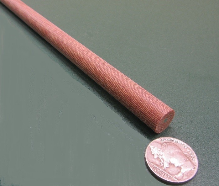 Phenolic Micarta CE Canvas Rods .500 (1/2″) Diameter x 12″ Long