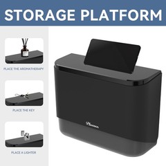 PLUSSEN Commercial Paper Towel Dispenser 10.7″L x 3.7″W x 8″H, Black-pn6012