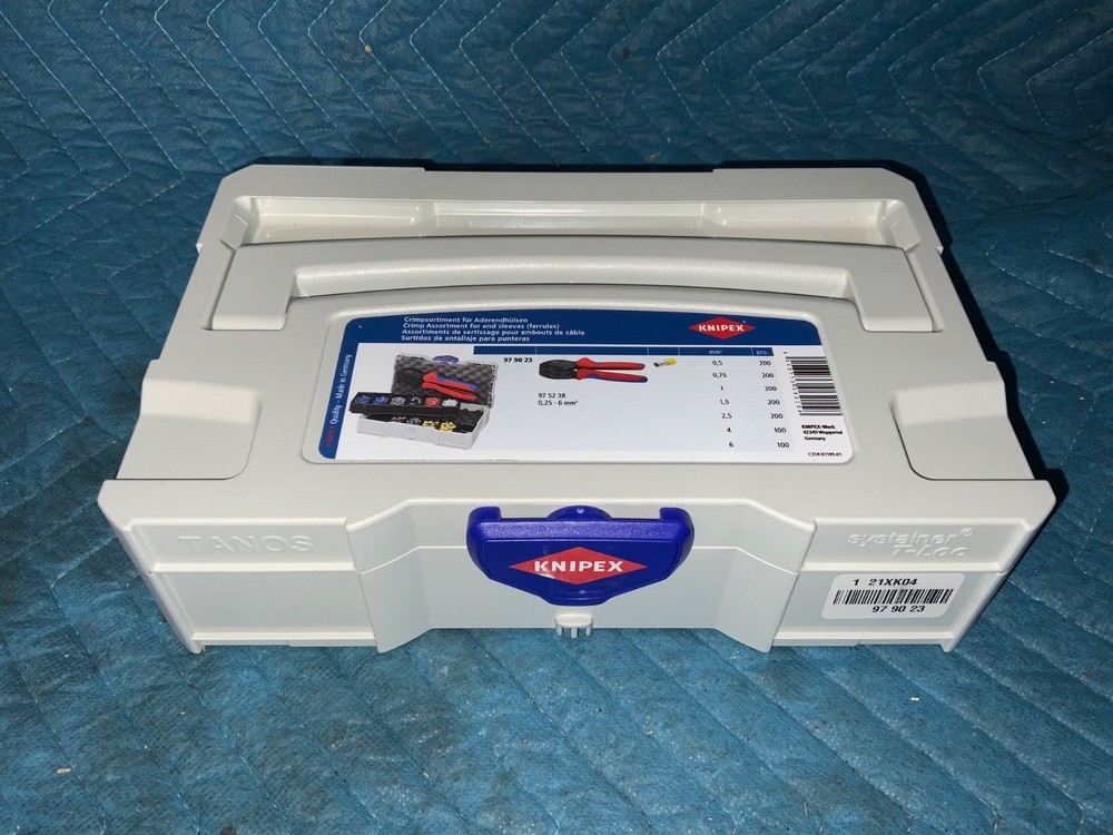 KNIPEX 97 90 23 Crimper and Connector Kit 21XK04 (S1L6)