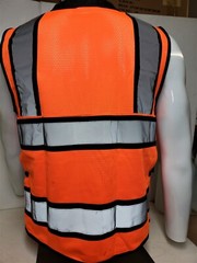 Surveyor Two Tone Safety Vest ANSI/ ISEA 107-2015 Approved (Small to 5XL)