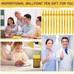 Fuutreo 50 Pcs Funny Pens Employee Appreciation Gifts Smile Face Coworker Ins…