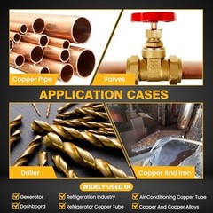 40pcs Self-Fluxing Brazing Rods 5/64″ Diameter for HVAC, AC, Refrigeration, Weld
