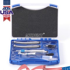 Dental High Speed LED Handpiece &Low Speed Handpiece with Air Scaler Kit 2/4H